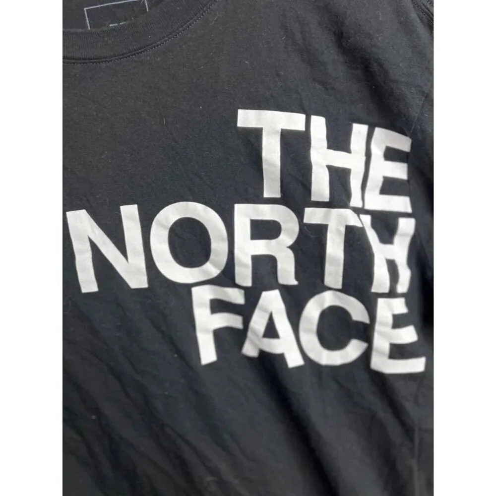 The North Face Black Long Sleeve Graphic T-Shirt Cotton Size Large Men’s